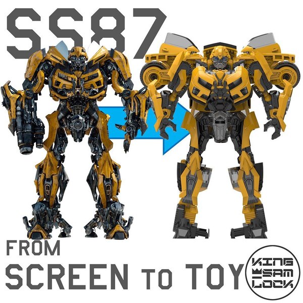 Transformers Dark Of The Moon SS 87 Bumblebee Concept Image  (1 of 10)